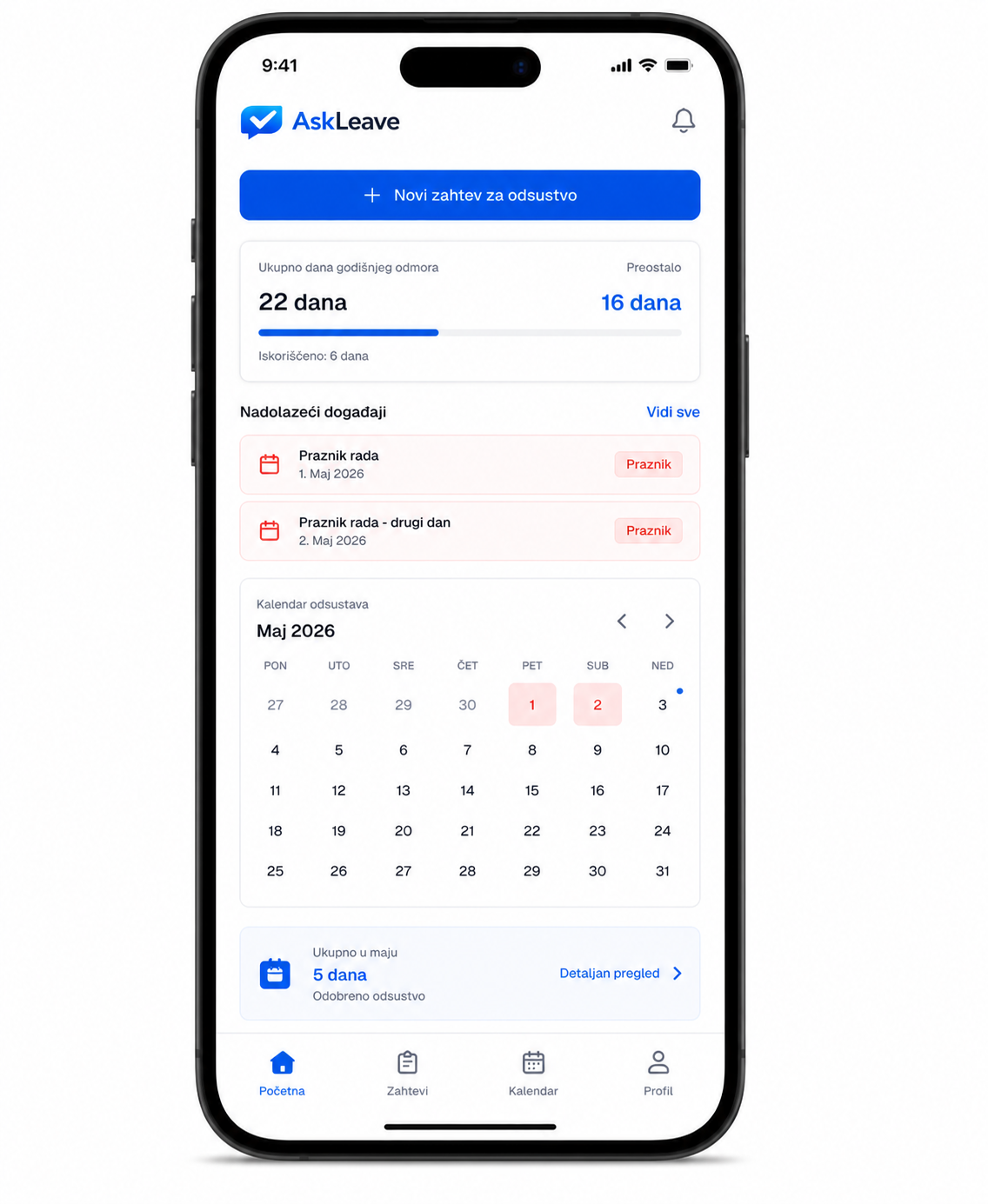 AskLeave Mobile