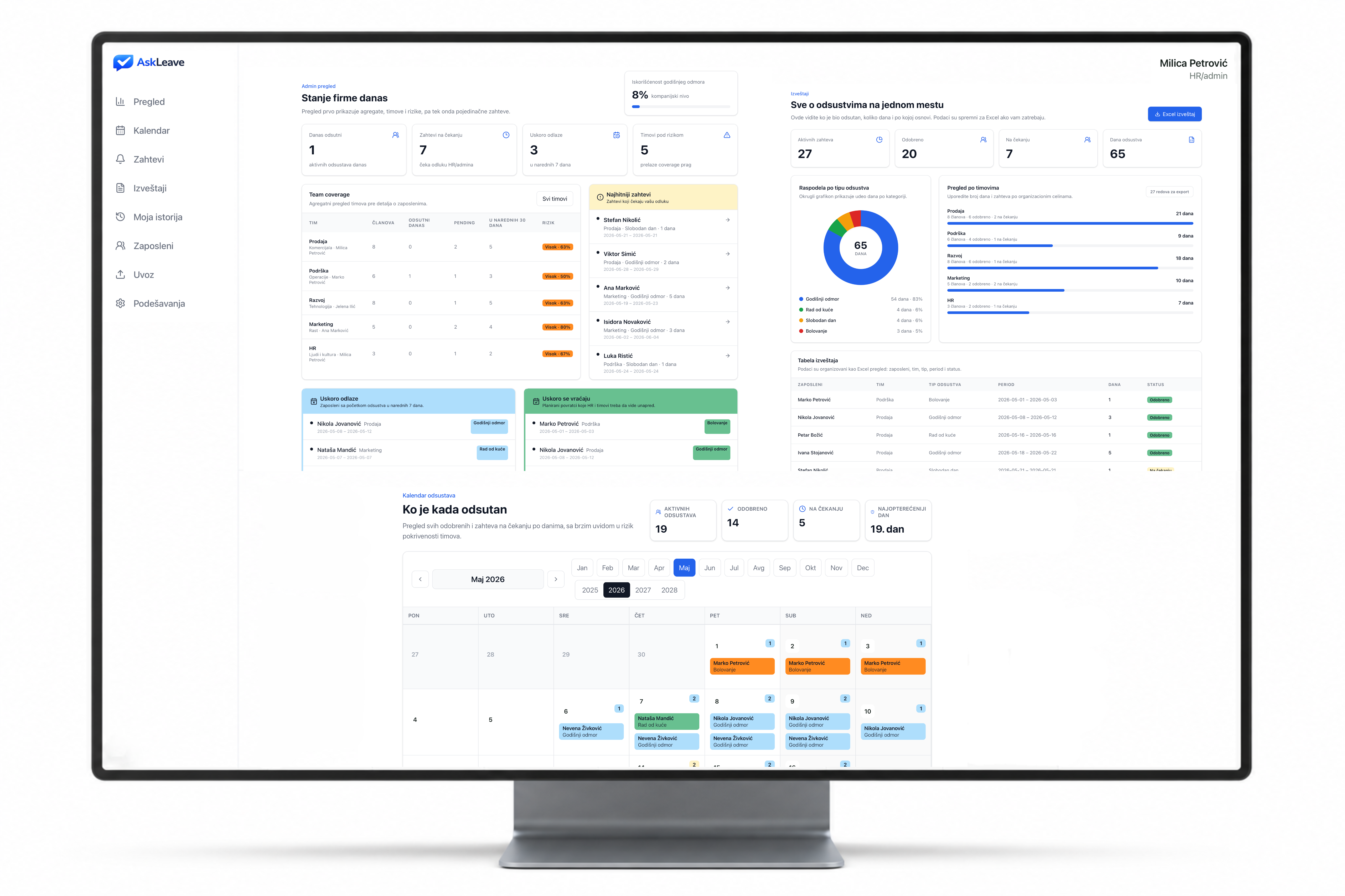 AskLeave Features